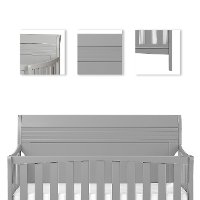 Dove Grey 5-in-1 Convertible Crib - Bailey-2