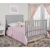 Dove Grey 5-in-1 Convertible Crib - Bailey-4
