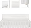 White 5-in-1 Convertible Crib - Bailey-3