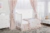 White 5-in-1 Convertible Crib - Bailey-6
