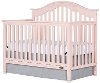 Blush Pink 5-in-1 Convertible Crib - Charlotte-2