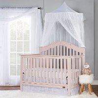 Blush Pink 5-in-1 Convertible Crib - Charlotte-7