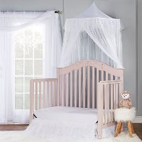 Blush Pink 5-in-1 Convertible Crib - Charlotte-8