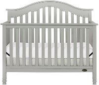 Storm Grey Pearl 5-in-1 Convertible Crib - Charlotte
