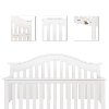 White 5-in-1 Convertible Crib - Charlotte-3