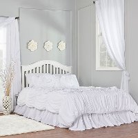 White 5-in-1 Convertible Crib - Charlotte-4