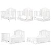 White 5-in-1 Convertible Crib - Charlotte-5