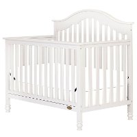 White 5-in-1 Convertible Crib - Charlotte-7