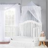 White 5-in-1 Convertible Crib - Charlotte-8