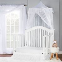 White 5-in-1 Convertible Crib - Charlotte-8