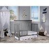 Storm Grey 5-in-1 Convertible Crib - Chesapeake-5