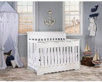 White 5-in-1 Convertible Crib - Chesapeake-2