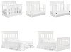 White 5-in-1 Convertible Crib - Chesapeake-4