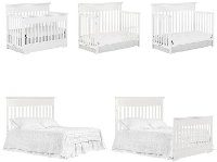 White 5-in-1 Convertible Crib - Chesapeake-4