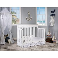 White 5-in-1 Convertible Crib - Chesapeake-5