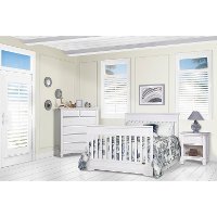 White 5-in-1 Convertible Crib - Chesapeake-6