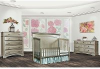 807-PTR Bronze 5-in-1 Convertible Crib - Catalina