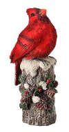 8 Inch Cardinal on Stump