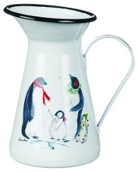 Multi-Color Penguin Jug with Handle