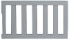 Cool Gray Toddler Guard Rail - Dream On Me