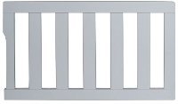 Silver Gray Toddler Guardrail - Dream On Me