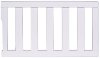 White Toddler Guard Rail - Universal