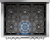 Fulgor Milano 36 Inch Gas Range - Stainless Steel-3