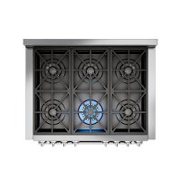 Fulgor Milano 36 Inch Gas Range - Stainless Steel-3