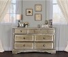 Pewter 7-Drawer Double Dresser - Catalina