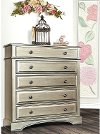Pewter 5-Drawer Dresser - Catalina
