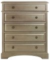Pewter 5-Drawer Dresser - Catalina-2