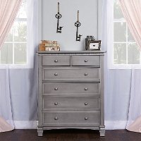 Storm Grey 6-Drawer Chest - Santa Fe