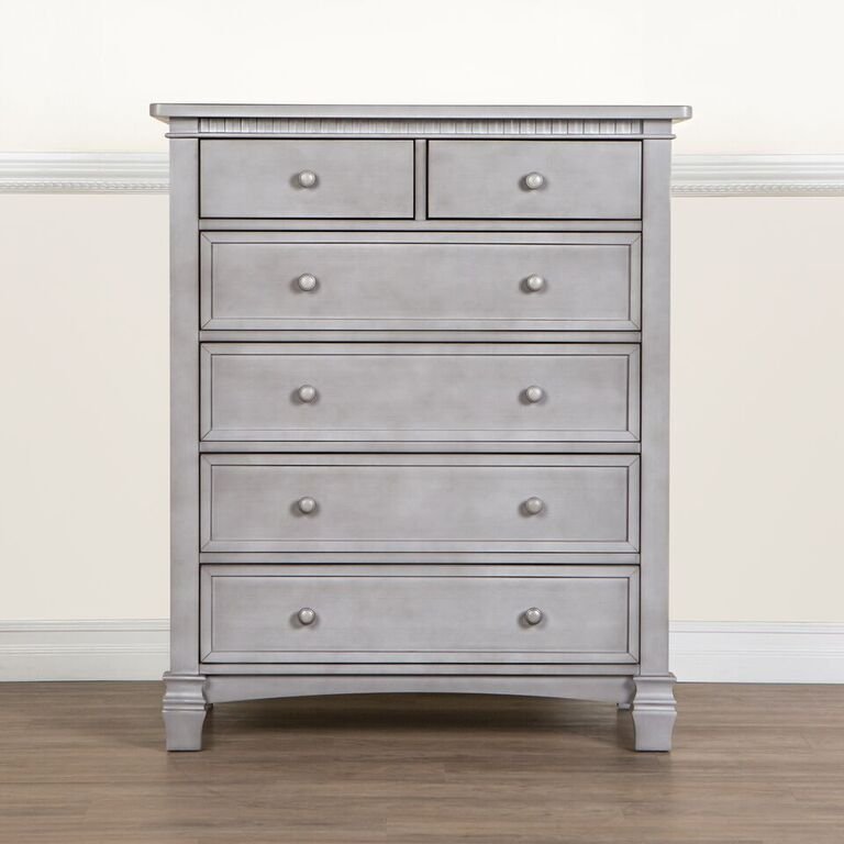 Storm Grey 6-Drawer Chest - Santa Fe-2
