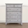 Storm Grey 6-Drawer Chest - Santa Fe-2