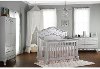 Grey Pearl 5 in-1 Convertible Crib - Aurora -1