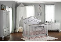 Grey Pearl 5 in-1 Convertible Crib - Aurora