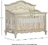 Grey Pearl 5 in-1 Convertible Crib - Aurora -3