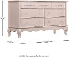 Grey Pearl 7-Drawer Double Dresser - Aurora -2