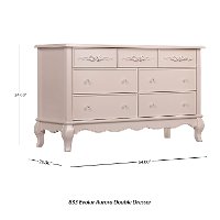 Grey Pearl 7-Drawer Double Dresser - Aurora -2