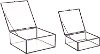 6 Inch Square Glass Storage Box