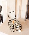 6 Inch Square Glass Storage Box-2