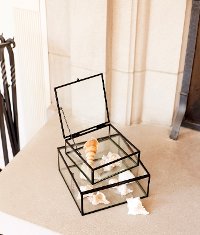 6 Inch Square Glass Storage Box-2