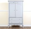 Grey Pearl Armoire - Aurora -2