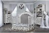 Grey Mist 5 in-1 Convertible Crib - Julienne -1