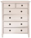 839-LG French Linen 6-Drawer Chest - Julienne -2