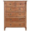 Evolur Julienne 6 Drawer Dressers Chest