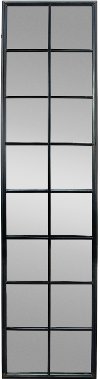 Metal Framed Rectangular Mirror