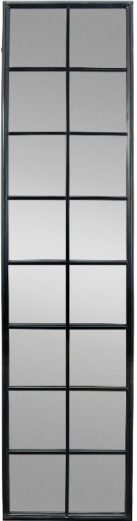 Metal Framed Rectangular Mirror