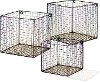 Clearance 7 Inch Metal Wall Basket