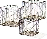 6 Inch Metal Wall Basket